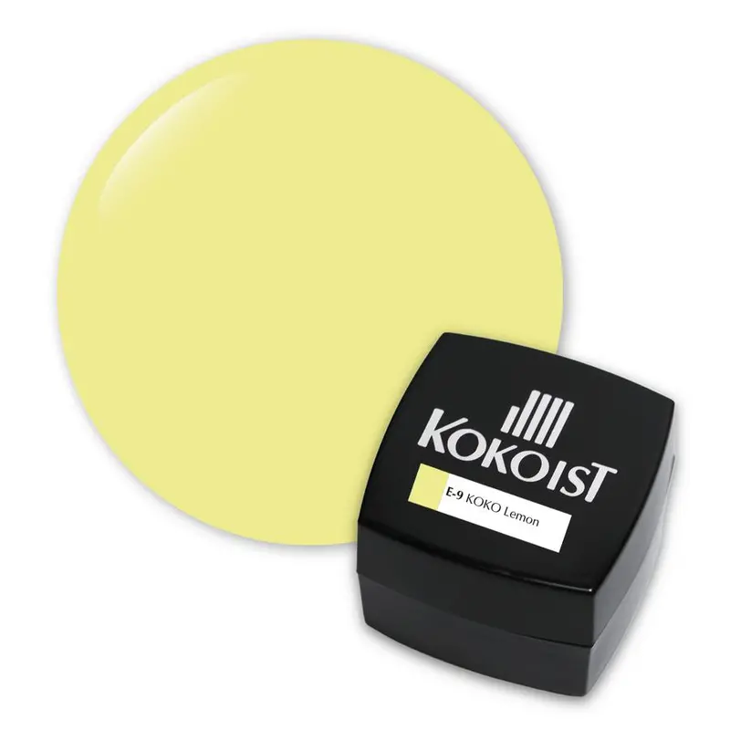 Kokoist Koko Lemon Color Gel Polish – 2.5G (Shade E-9) 1