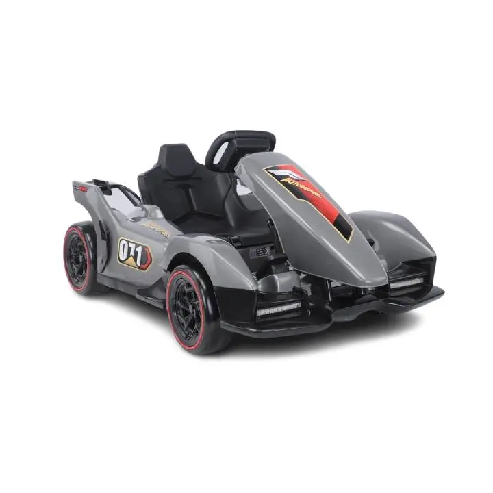 Krash 24V Ride-On Go-Kart Buggy – Grey Electric Off-Roader 1