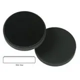 Lake Country 3.5" Flat Black Foam Pad For Final Buffing And Shine 1