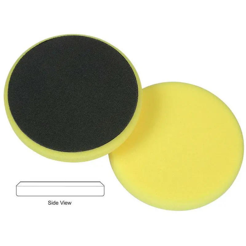 Lake Country 4-Inch Yellow Heavy-Cut Foam Polishing Pad 1