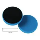 Lake Country 6.5" Flat Blue Foam Pad For Defect Blending And Clarity Boost 1
