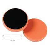 Lake Country 6.5" Flat Orange Foam Pad For Balanced Cutting And Polishing 1