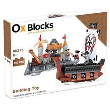 Large Pirate Adventure Play Set – 262-Piece Collection 1