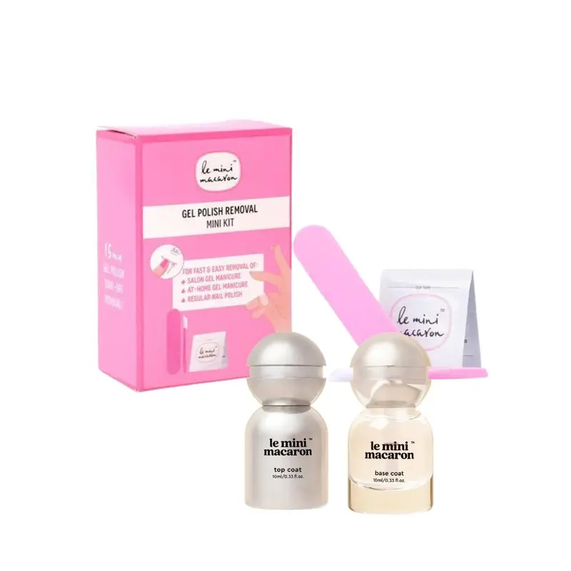 Le Mini Macaron Gel Essentials Bundle – 3-Piece Starter Kit 1