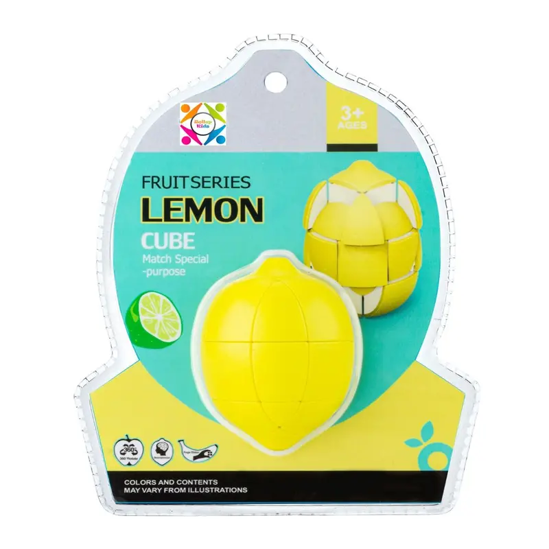 Lemon-Themed Magic Cube Roll-Up Toy 1