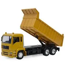 Light-Up Dumper Truck Toy – Sound Effects & Built-In Battery 1
