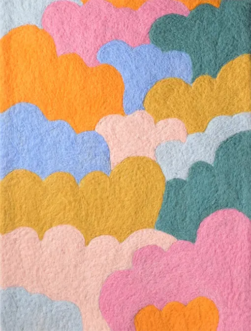 Limhamn Cloudscape Art Poster Print 1