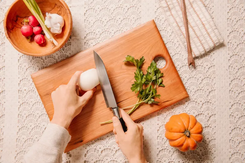 Locally Sourced Hardwood Serving Board 1