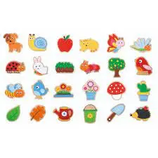 Magnetic Garden Playset – 24-Piece Educational Kit 1