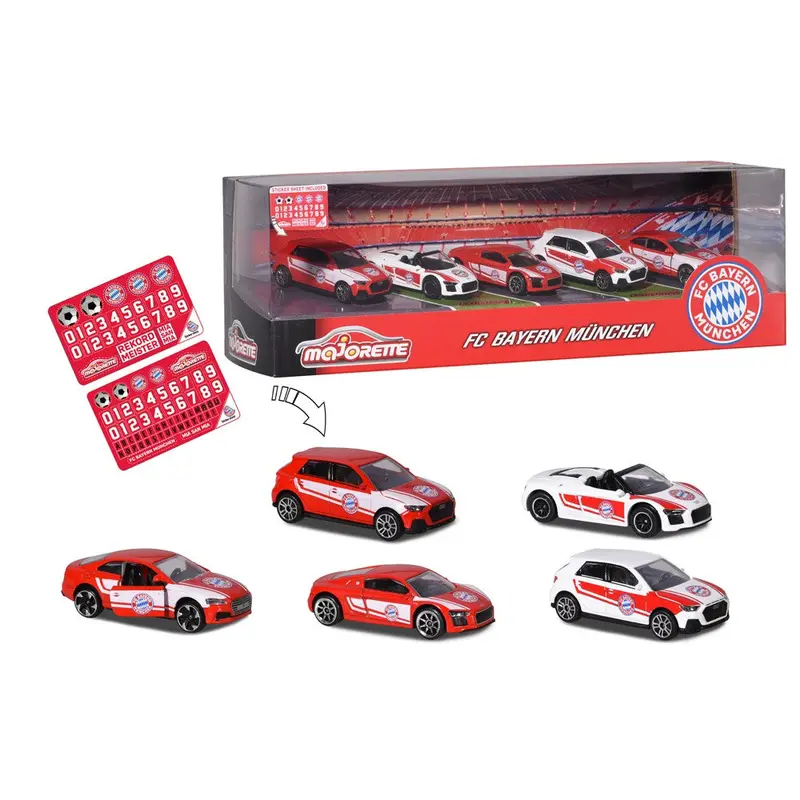 Majorette Fc Barcelona 5-Piece Collectible Gift Pack 1