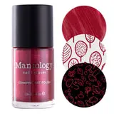 Maniology Cranberry Stamping Nail Polish – Vibrant Red-Berry Nail Ink 1