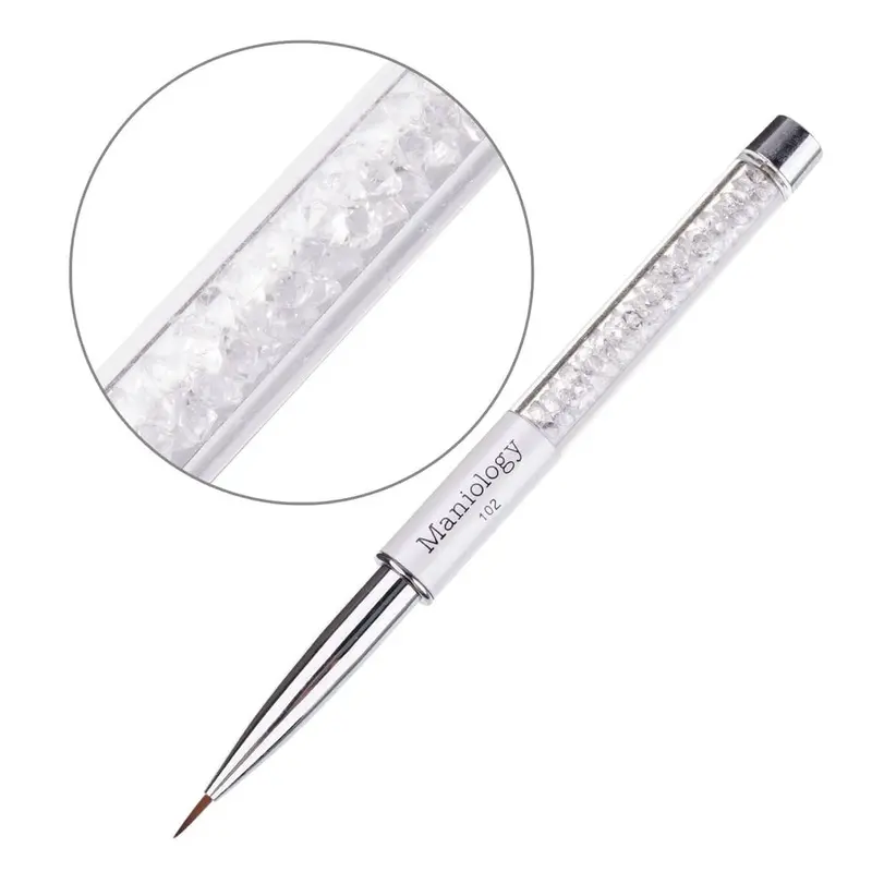 Maniology Premium Liner Brush #102 For Nail Art Detailing 1