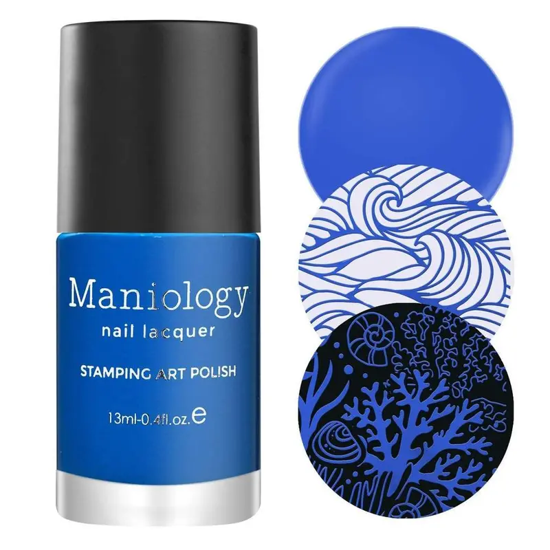 Maniology Surfrider Nail Stamping Polish 1