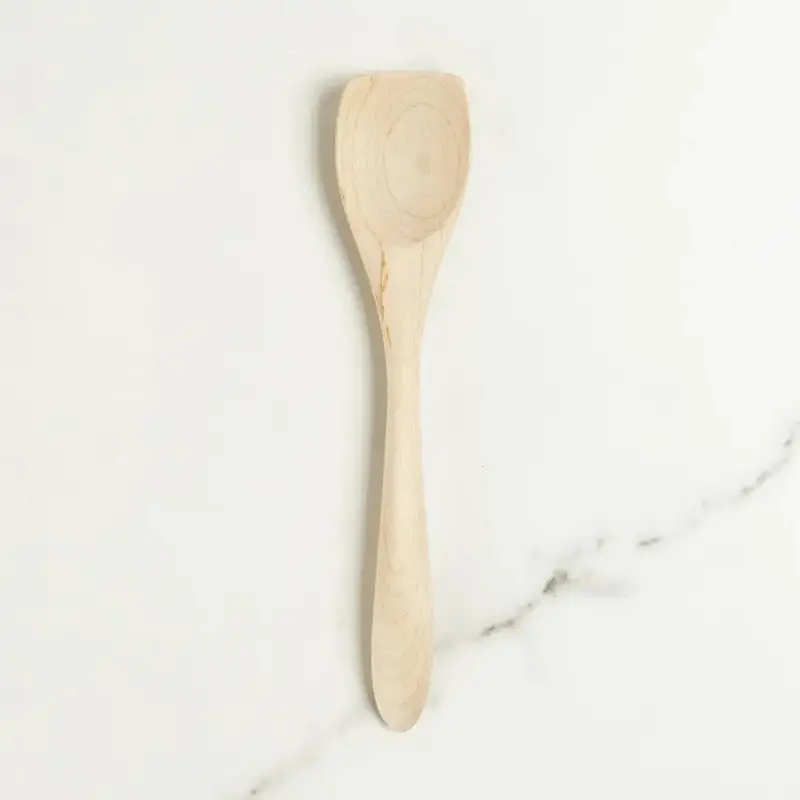 Maple Flathead Spoon – Smooth Finish (6-Inch) 1