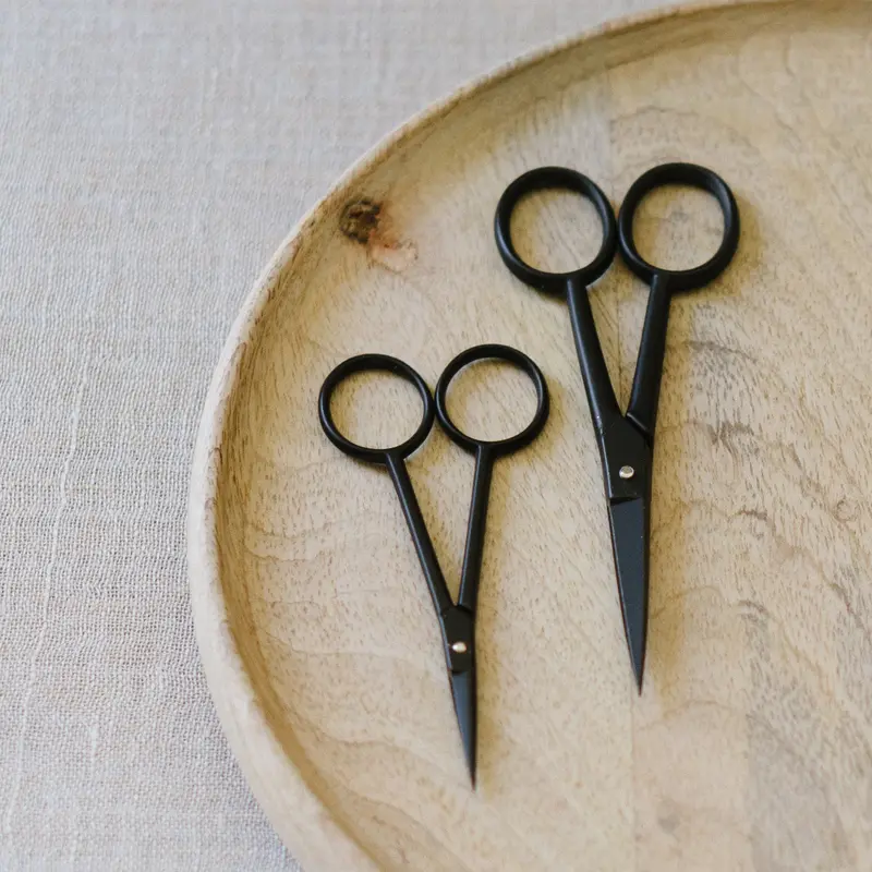 Matte Black Silhouette Scissors 1