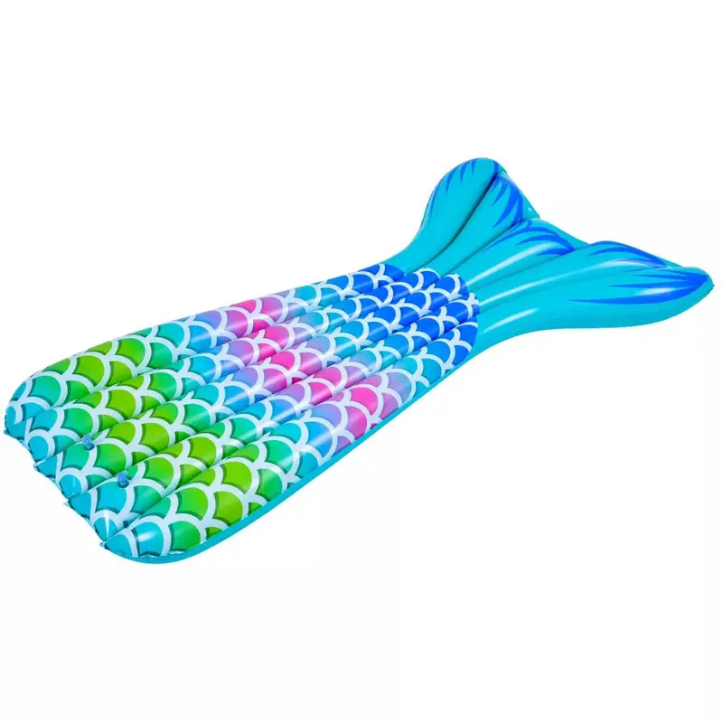 Mermaid Tail Pool Float – Sun Club (Blue & Green) 1
