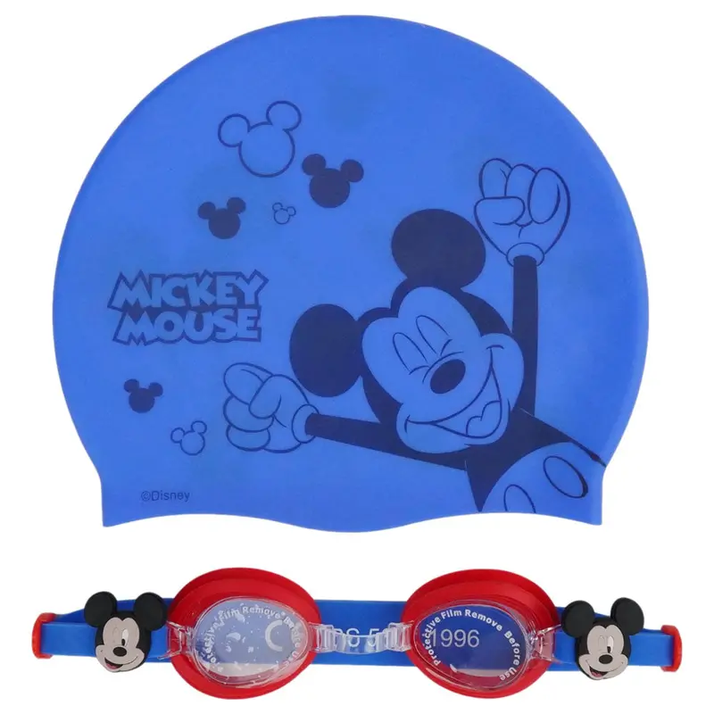 Mickey & Minnie Mouse Swimming Combo Set – Floats, Goggles, And Accessories Bundle 1