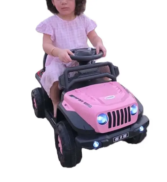 Mini Jeep Ride-On For Ages 18 Months–3 Years (6V Battery) 1