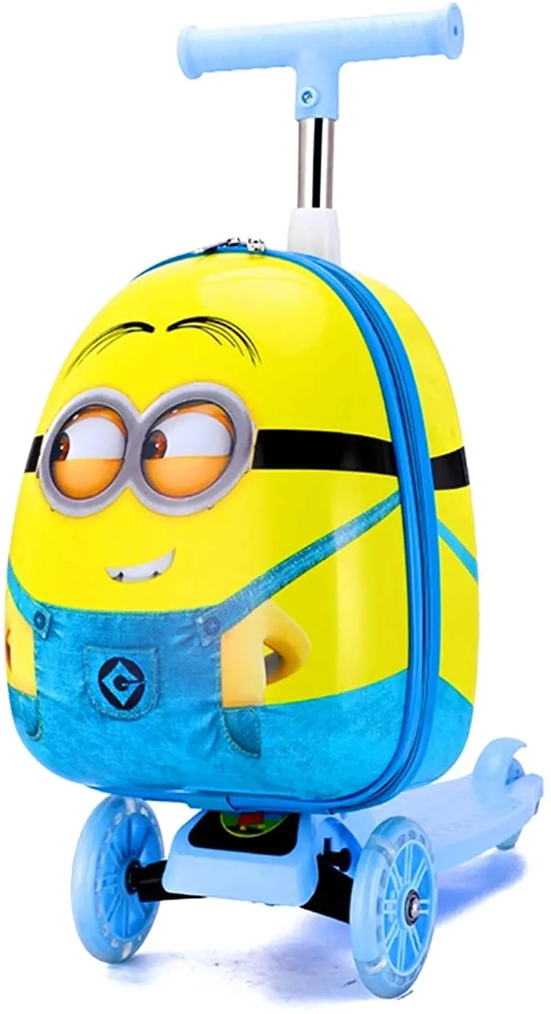 Minions-Themed Scooter Suitcase For Children 1