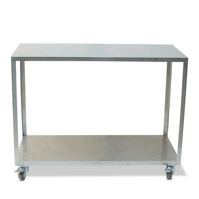 Mobile Stainless Filter Press Cart – 20"W X 52"L X 33.5"H On Locking Casters 1