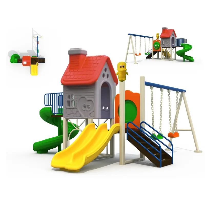 Multi-Activity Kids Playground Set For Backyards 1