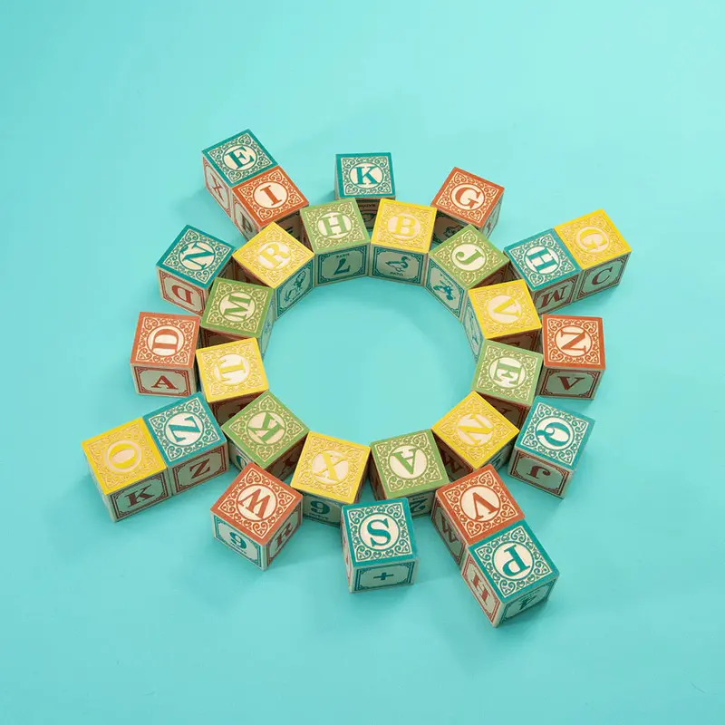 Multilingual Language Learning Blocks With Braille & Print 1