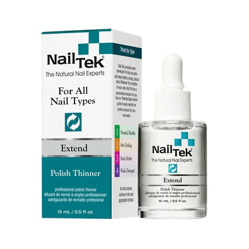 Nail Tek Extend Polish Thinner – Gentle Formula To Restore Thickened Nail Lacquer (55819) 1