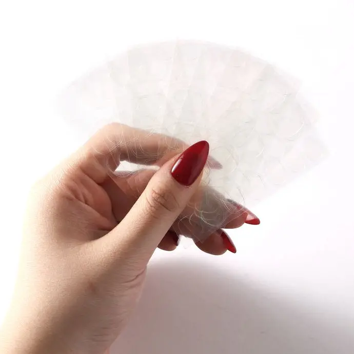 Never Have I Ever Press-On Nail Tabs – Fun, Reusable Conversation Starter Design 1