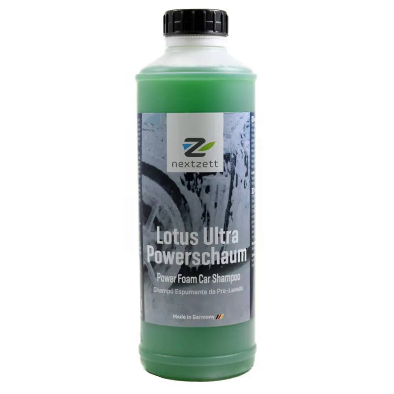 Nextzett Lotus Ultra Power Foam Car Shampoo – 1-Liter High-Performance Wash Solution 1