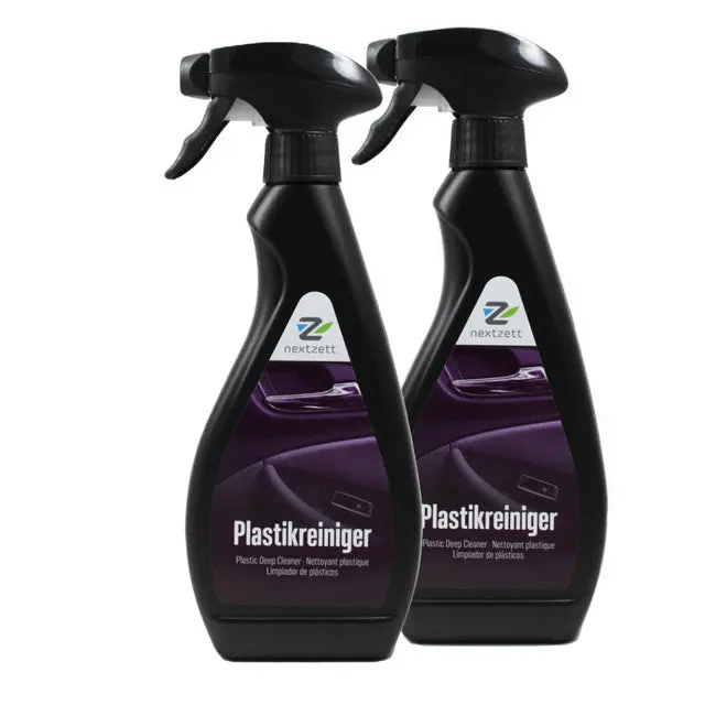 Nextzett Plastic Deep Cleaner – 2-Pack Value Bundle 1