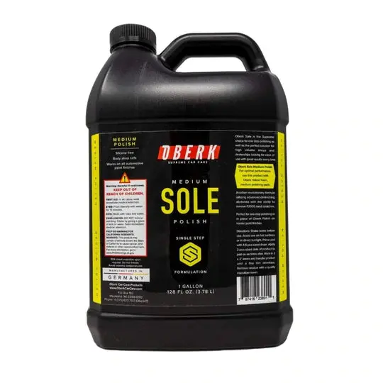 Oberk One-Step Medium Polish – 128 Oz Large Capacity 1