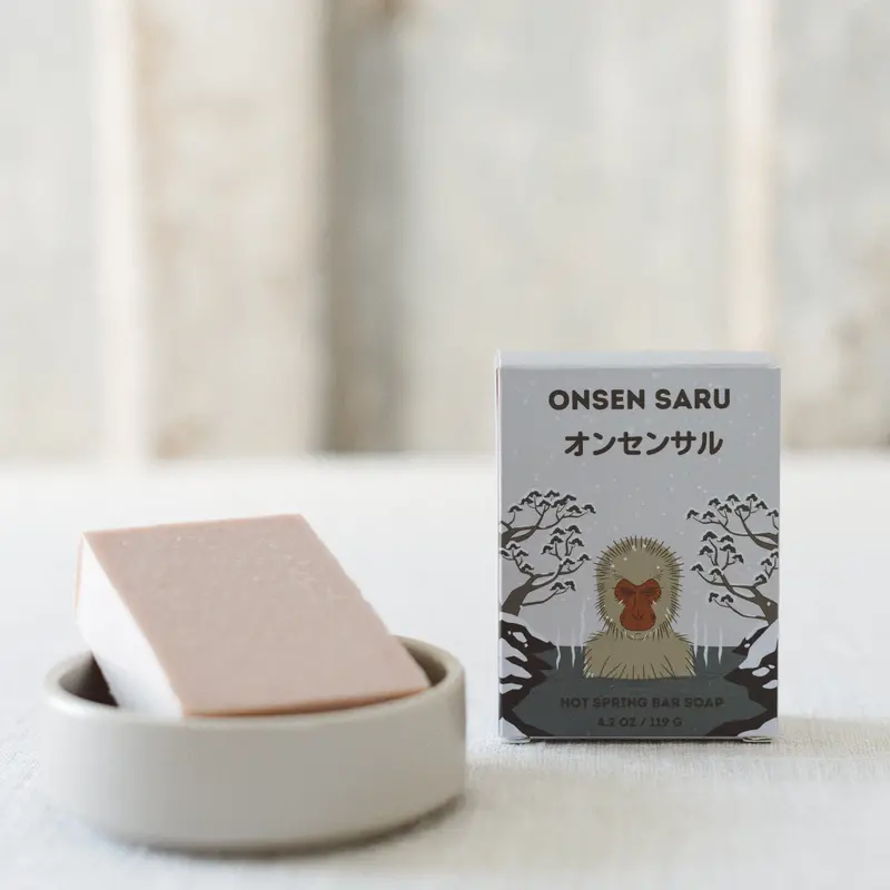 Onsen Saru Japanese Bar Soap – Mineral-Infused Cleanser 1