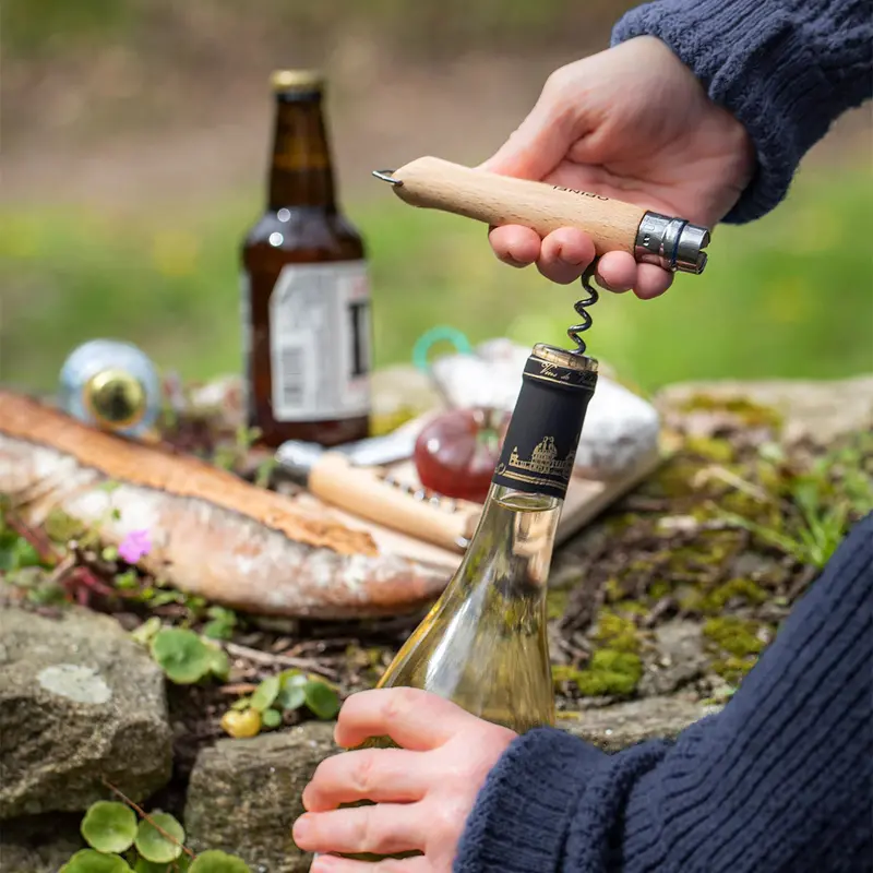 Opinel No.10 Corkscrew – Stainless Steel Waiter’S Friend 1