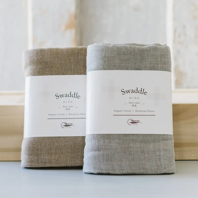 Organic Cotton Swaddle Blankets – Soft Baby Wrap 1