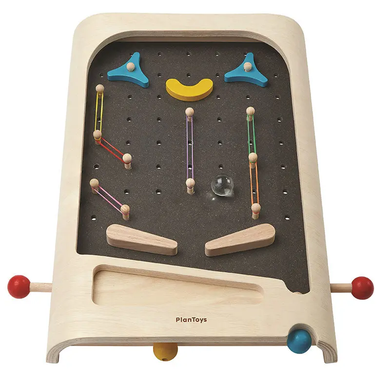 Plan Toys Wooden Pinball Machine For Toddlers 1