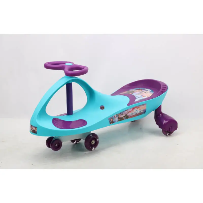 Plasmacar Disney Frozen Ride-On – Foot-Powered Swing Car For Kids 1