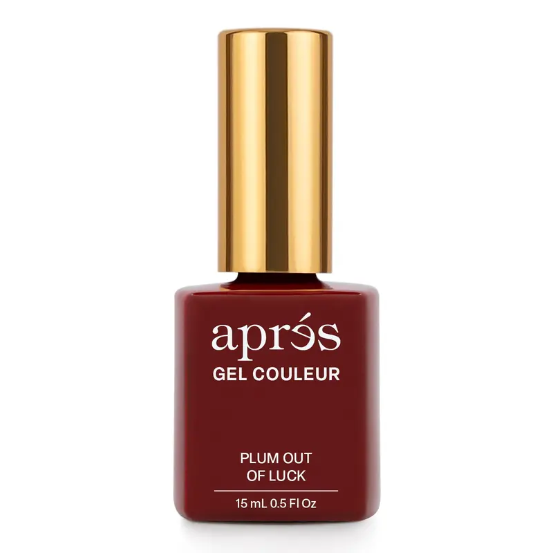 Plum Out Of Luck Hema-Free Gel Polish – Gentle On Nails, Bold On Color 1