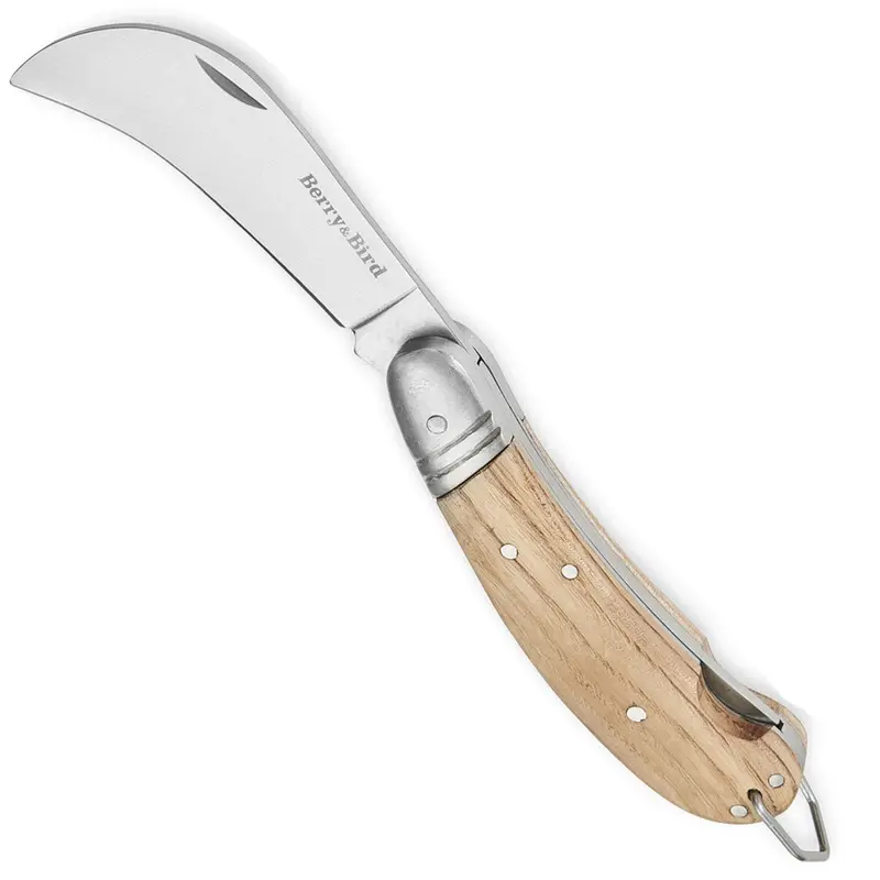 Pocket-Sized Folding Garden Knife – Stainless Steel Blade For Precision Tasks 1