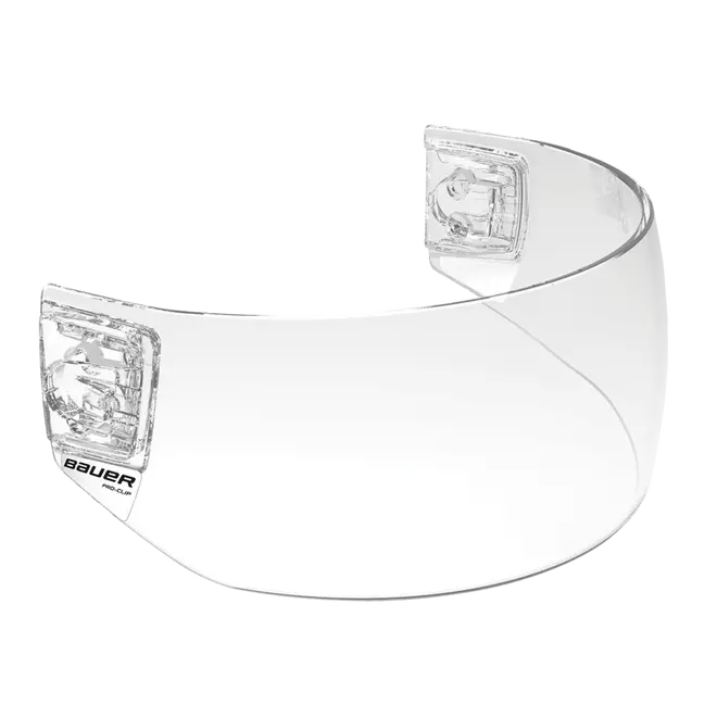 Pro-Clip Straight Hockey Visor – Quick-Attach Design 1