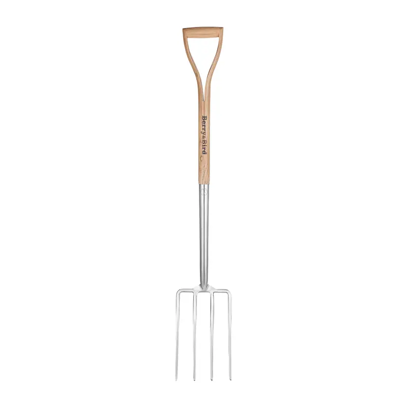 Professional 4-Tine Digging Fork – 41-Inch Stainless Steel Spading Fork With D-Grip Handle 1