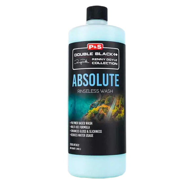 P&S Double Black Absolute Rinseless Wash – 32Oz Ready-To-Use 1
