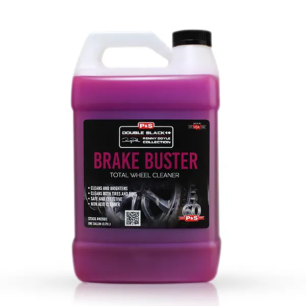 P&S Double Black Brake Buster Total Wheel Cleaner – 1-Gallon Heavy-Duty Iron & Brake Dust Remover 1