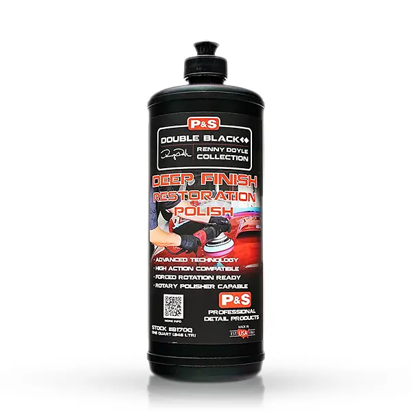 P&S Double Black Deep Finish Restoration Polish – 32 Oz Fine Finishing Compound 1