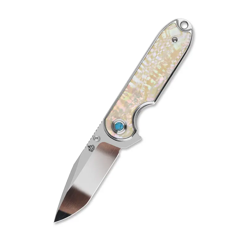 Qsp Nebula Liner Lock Edc Folding Knife With 14C28N Mirror-Polished Blade 1