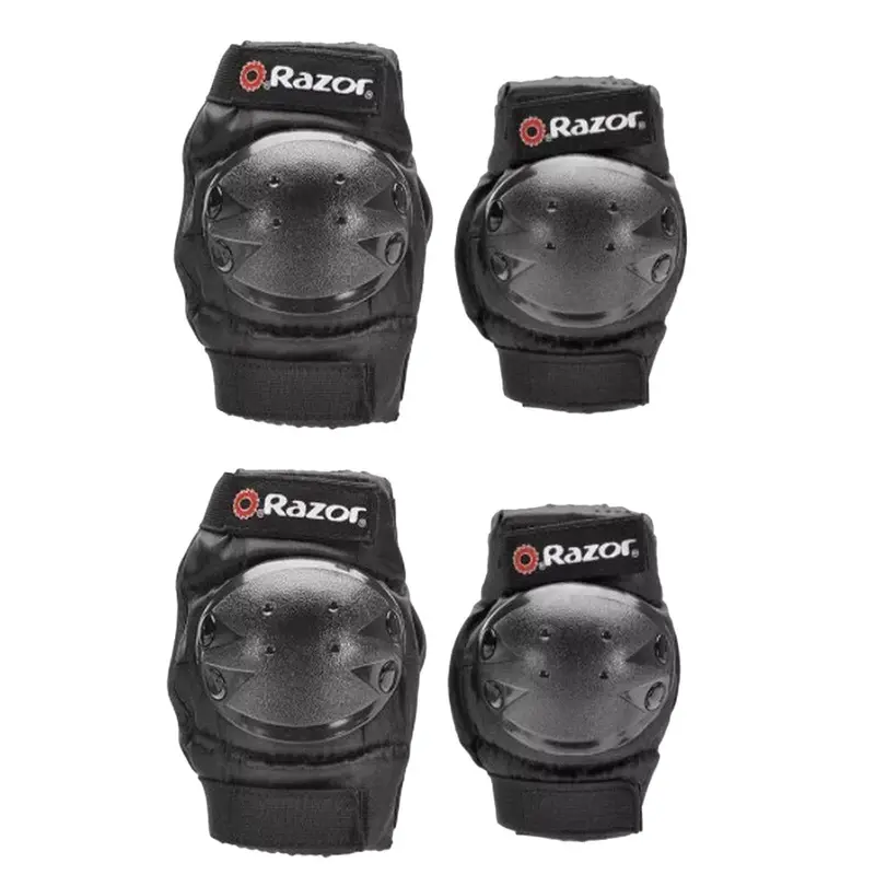 Razor Child Elbow And Knee Pads – Black Protective Set 1