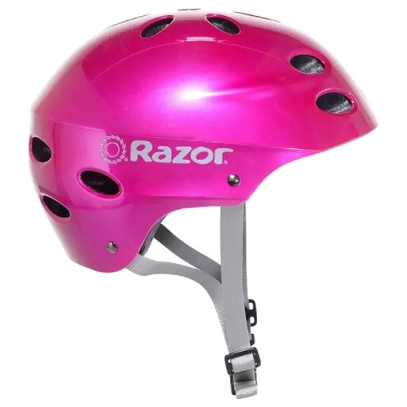 Razor Child Helmet – Glossy Magenta V-12 Protective Gear 1