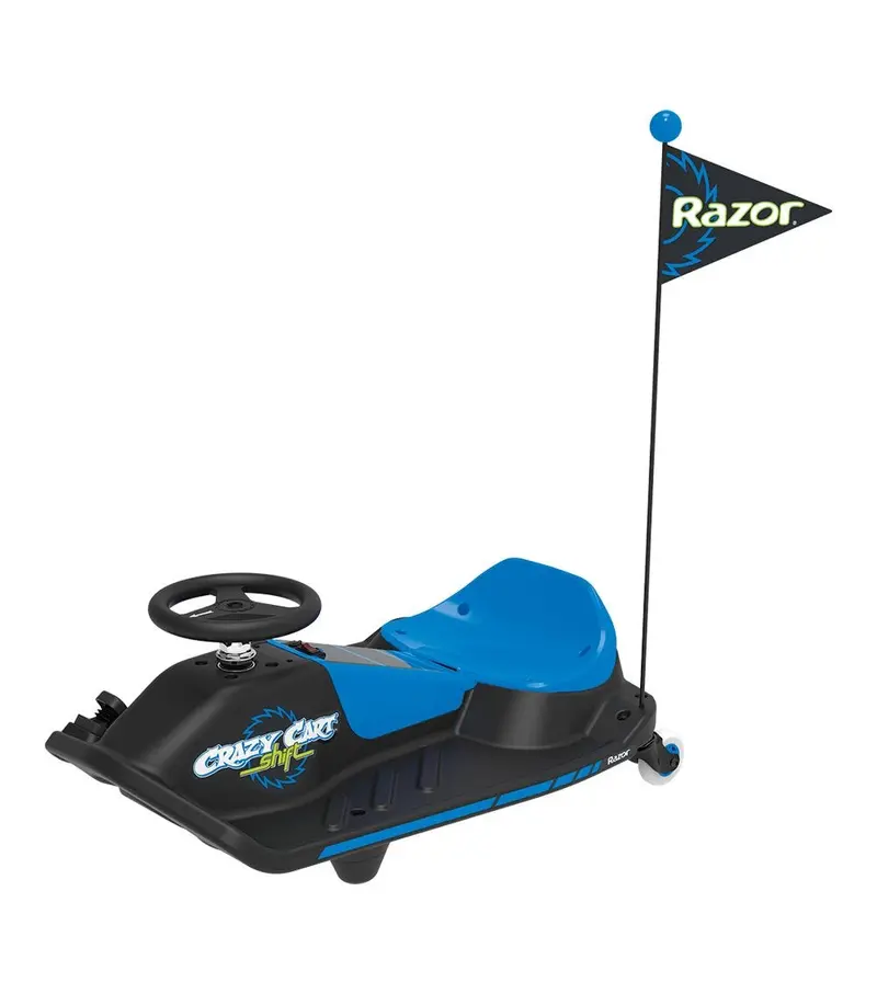 Razor Crazy Cart Shift 2.0 – Blue Drift Scooter (13 Km/H, Ages 6+) 1