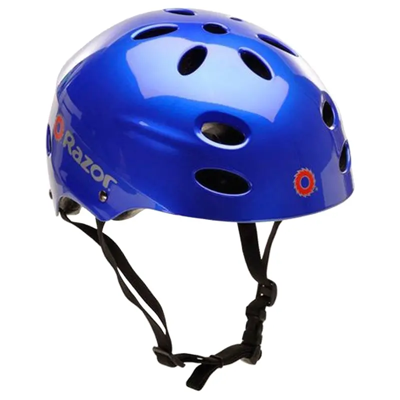 Razor Youth Helmet – Glossy Blue V-17 Safety Headgear 1