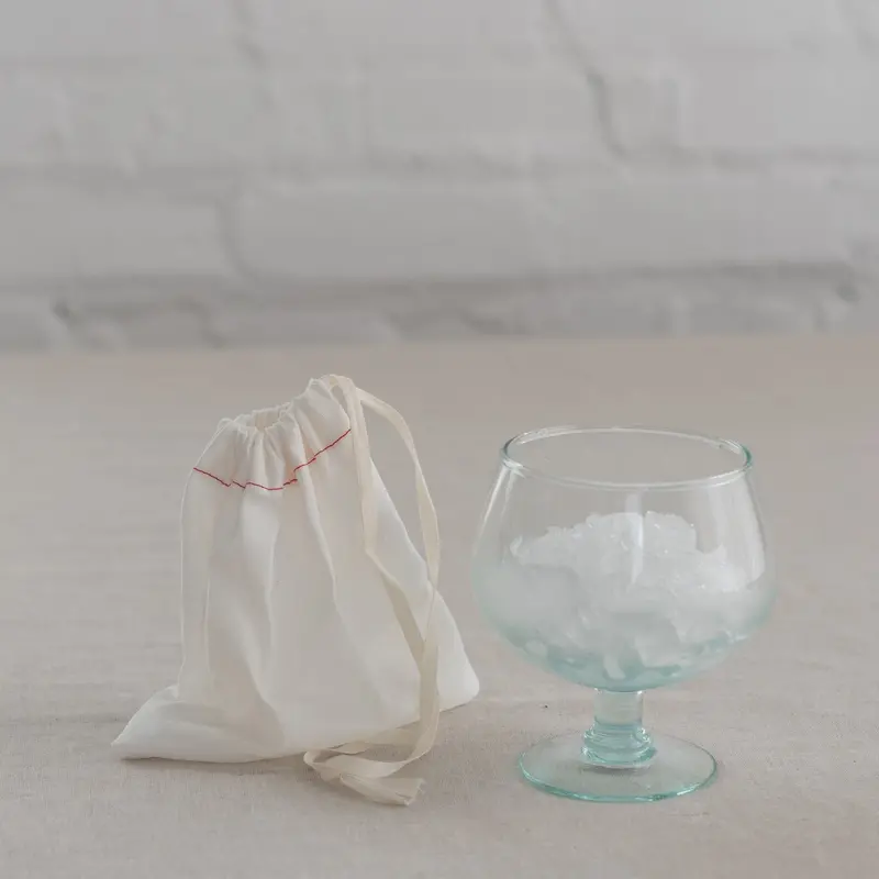 Reusable Linen Drawstring Bags – Organic Cotton-Linen Blend 1