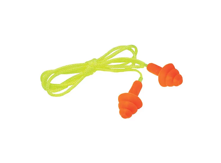 Rp3001 Corded Reusable Foam Earplugs – Noise-Reducing Safety Plugs 1
